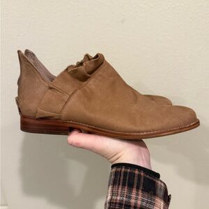 Sole Society Tan Leather Flats 8